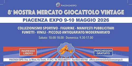 8^ ED. MOSTRA MERCATO GIOCATTOLO VINTAGE
