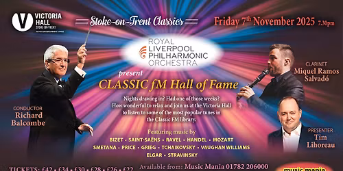 Royal Liverpool Philharmonic Orchestra || Classic FM Hall of Fame || Victoria Hall