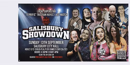 Salisbury Slamdown- RWS Wrestling for all the Family