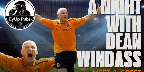 Night with Dean Windass - Dove inn, Barnsley.
