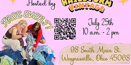 Clothing Swap Hosted by Hailstorm Vintage