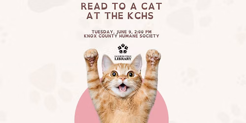 Read to a Cat at KCHS