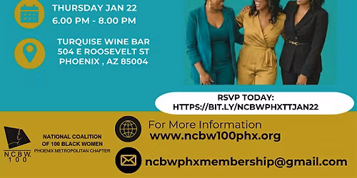 NCBW Turquoise Takeover - Meet & Greet