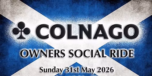 Colnago Owners Scotland Ride