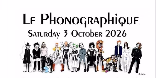 The Phono Sat. Aft. (3 October 2026)