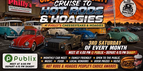 OSSI VW Cruise to Hodrods and Hoagies!