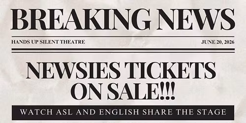 The Newsies!