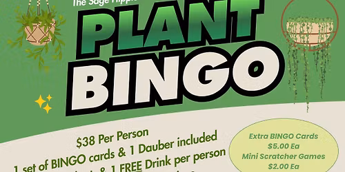 Plant Bingo at Glen Echo Brewing!