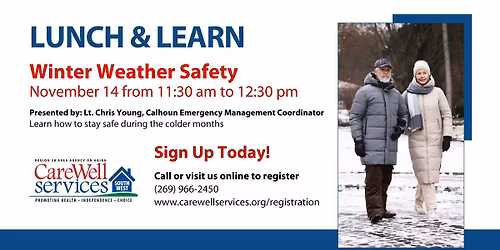 Lunch & Learn: Winter Weather Safety