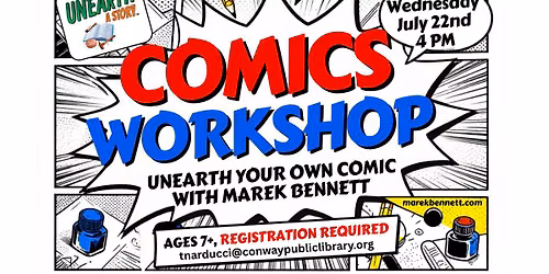 Unearth a Story: Comics Workshop with Marek Bennett