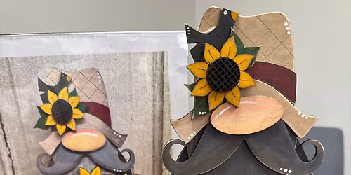 Instructional Craft Class "Sunflower Gnome"