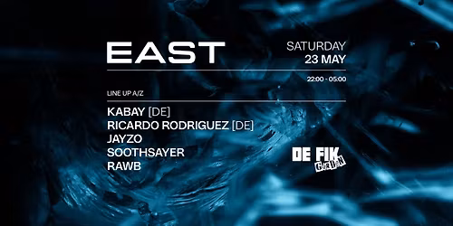 EAST: Warehouse Session \/ Pinkster Weekend