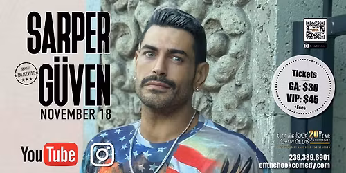 Comedian Sarper G\u00fcven Live in Naples, Florida!