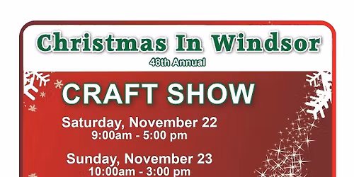 Christmas in Windsor Craft Show Booth #28