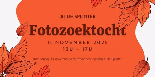 Herfst Fotozoektocht