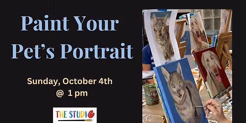 Paint Your Pet's Portrait Party