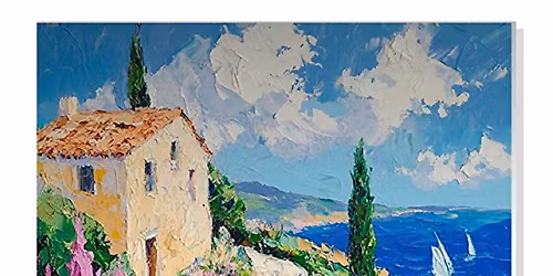 Tuscan Landscapes in Acrylic