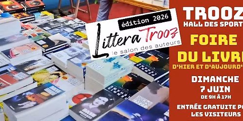 Foire du livre 2026 - TROOZ