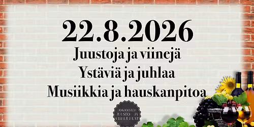 Jokioisten Juusto- ja Viinijuhlat 2026