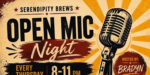 Open Mic Night @ Serendipity Brews