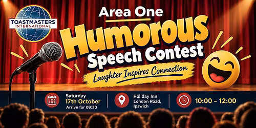 Area One Humorous Speech Contest