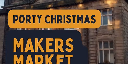 Porty Christmas Makers Market at Portobello Town Hall