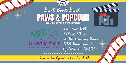 Bark Bowl Bash: Paws & Popcorn