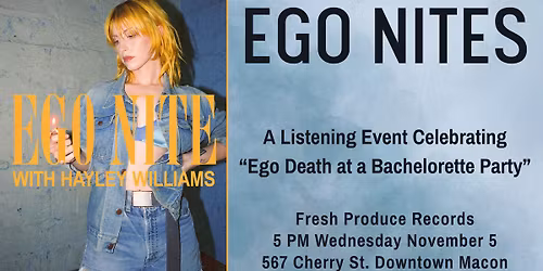 Hayley Williams Listening Party