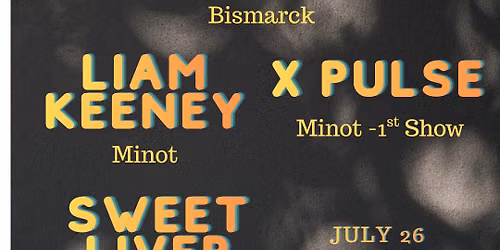 All Ages Music: Harsh Light\/ Blightonic\/ Liam Keeney\/ X Pulse\/ Sweet Liver