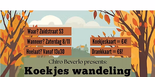 Koekjeswandeling 2025