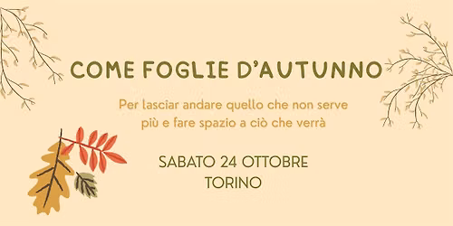 Come foglie d'autunno