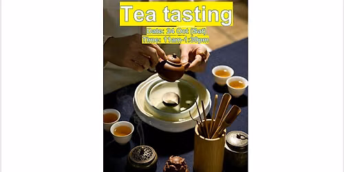 Tea tasting with DimSum