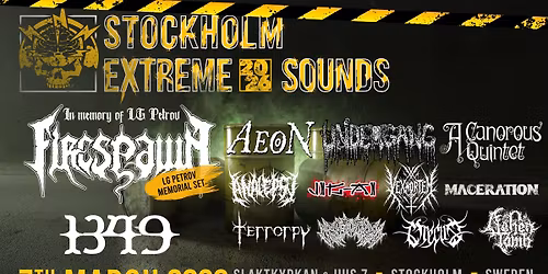 Stockholm Extreme Sounds 2026