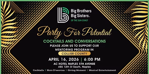 Party for Potential: Cocktails & Conversations