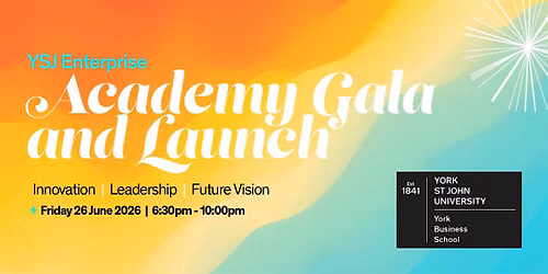 YSJ Enterprise Academy Launch & Gala Dinner