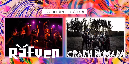 Folkpunkfesten | Crash Nomada + R\u00e4fven | Live p\u00e5 Kollektivet Livet