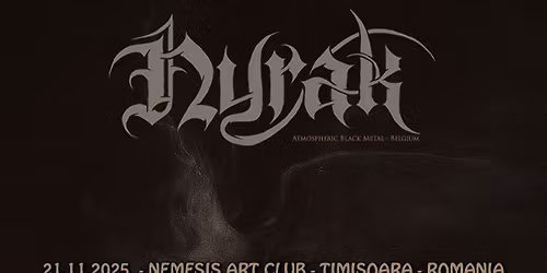 NYRAK (atmospheric black metal \u2013 Belgium)
