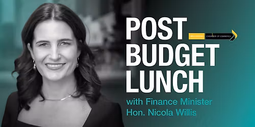Lunch with the Finance Minister