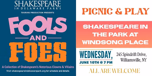 Shakespeare in the Park at Windsong Place