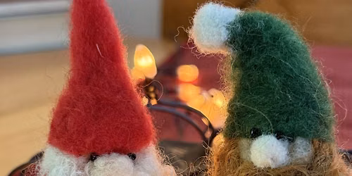 Needle Felted Gnomes