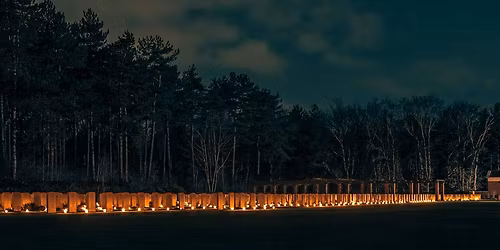 Lichtjes op Oorlogsgraven Bergen op Zoom