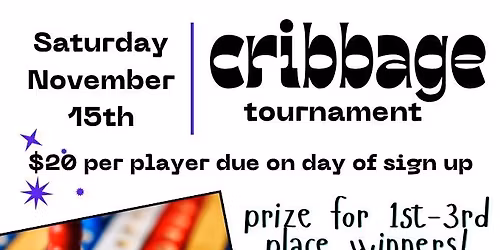 Cribbage Tournament!