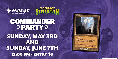 Secrets of Strixhaven Commander Party