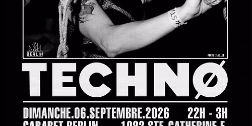 BERLIN TECHNO - LABOUR DAY WEEKEND 2026