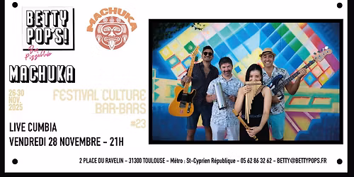 Machuka + DJ No Breakfast \/\/ Festival Bar-Bars 2025