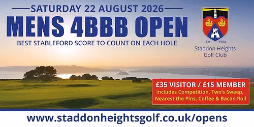 Men's 4BBB Open