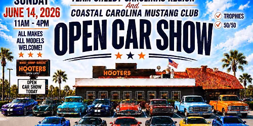 OPEN CAR SHOW - All Makes \u2013 All Models Welcome  