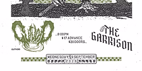 Grave Infestation, Coprolith, Gutvoid @ The Garrison