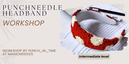 Punchneedle Headband Workshop