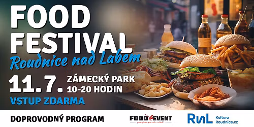 STREET FOOD FESTIVAL Roudnice nad Labem 2026